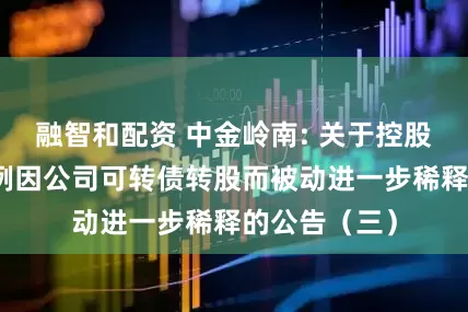 融智和配资 中金岭南: 关于控股股东持股比例因公司可转债转股而被动进一步稀释的公告（三）